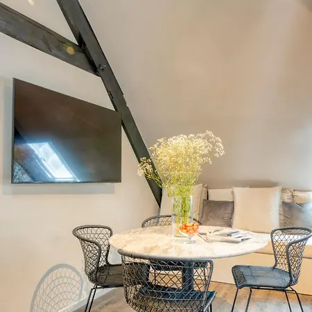 公寓 Charming Attic Retreat In Historic Center