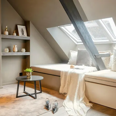 Charming Attic Retreat In Historic Center Appartement *